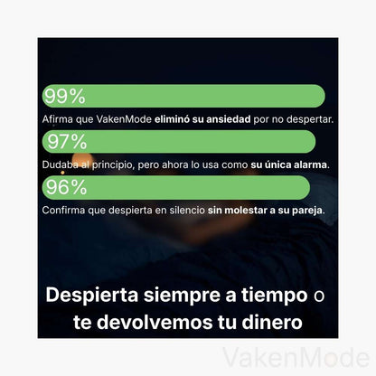 La alarma silenciosa que despierta incluso al sueño más profundo.