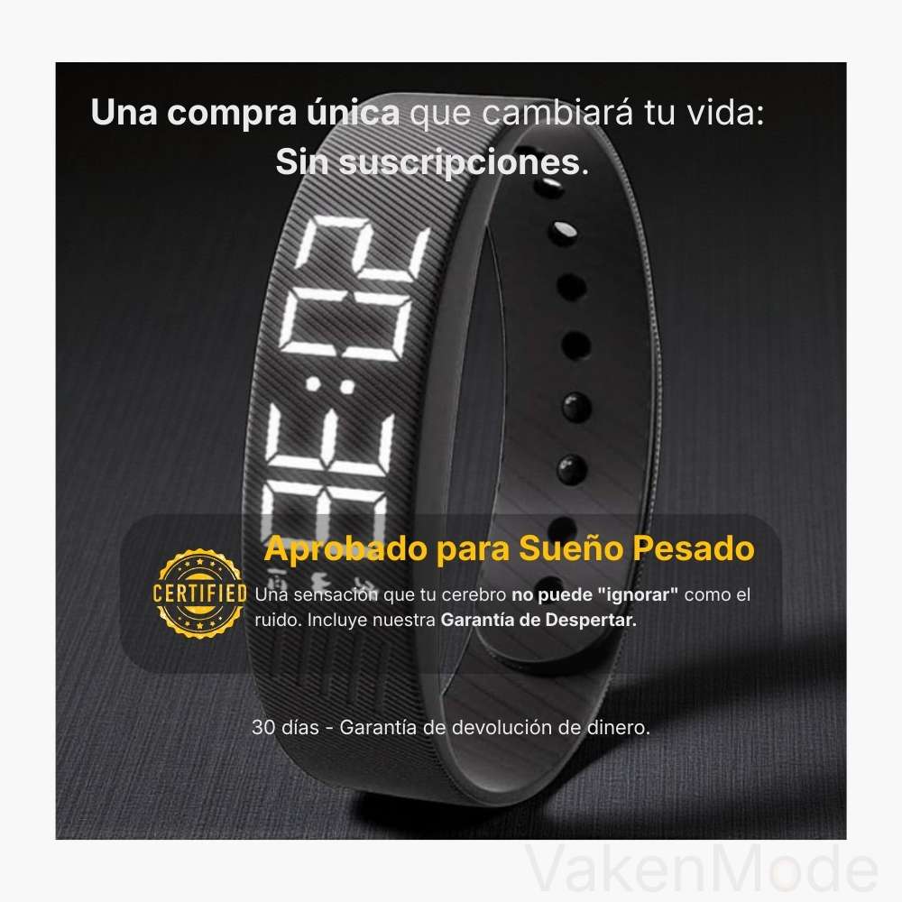 Despiértate SIN ruido. SIN despertar a tu pareja.