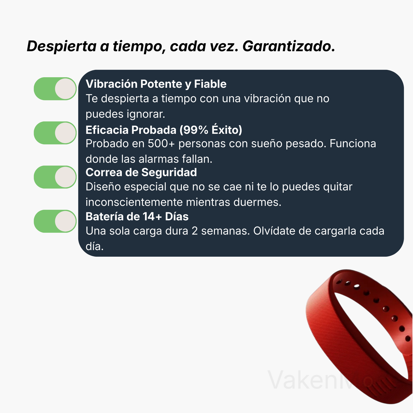 ¿Cansado de despertar con esa sensación de pánico? Kırmızı